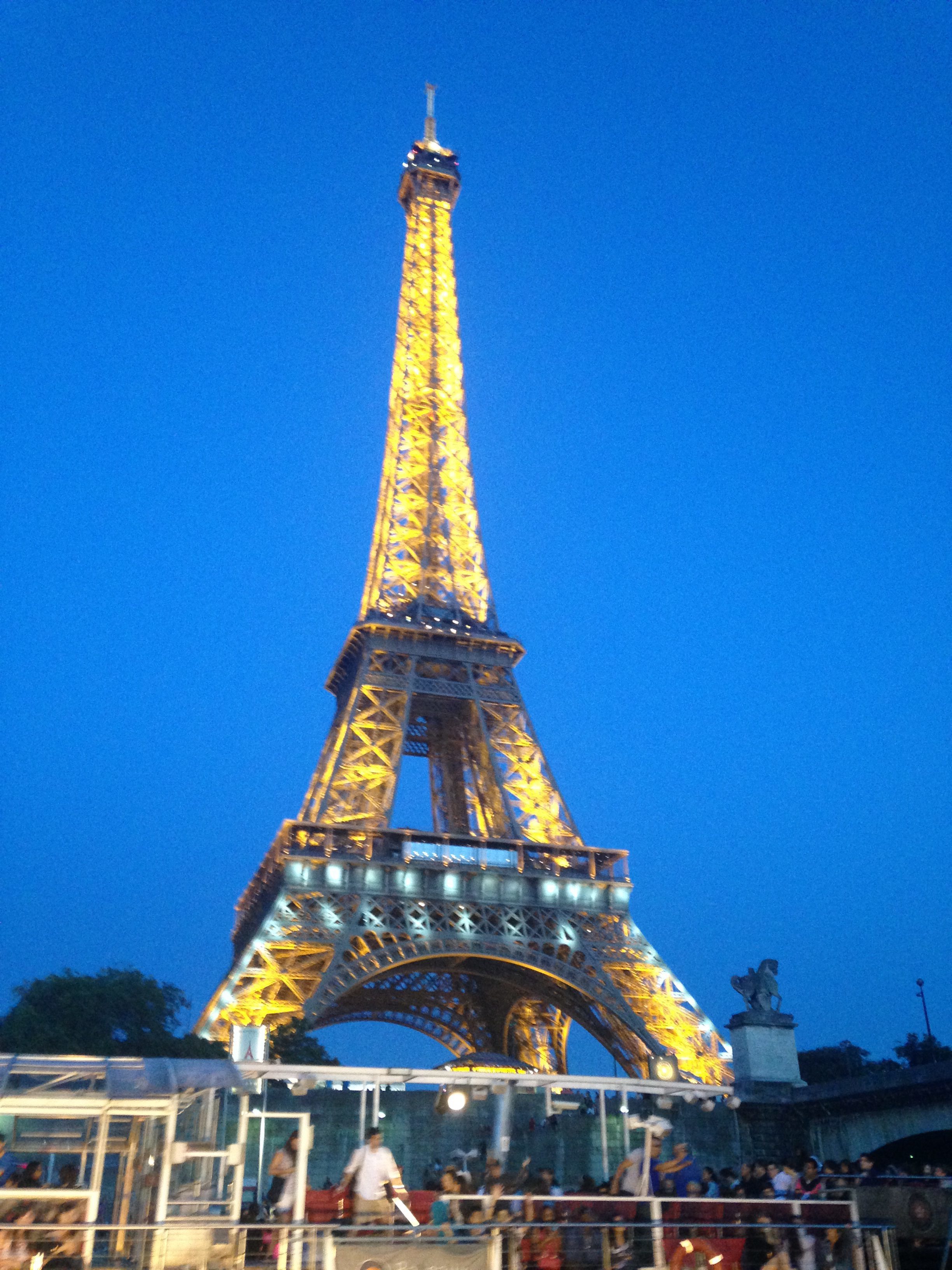 Paris Sightseeing: Eiffel Tower at Night