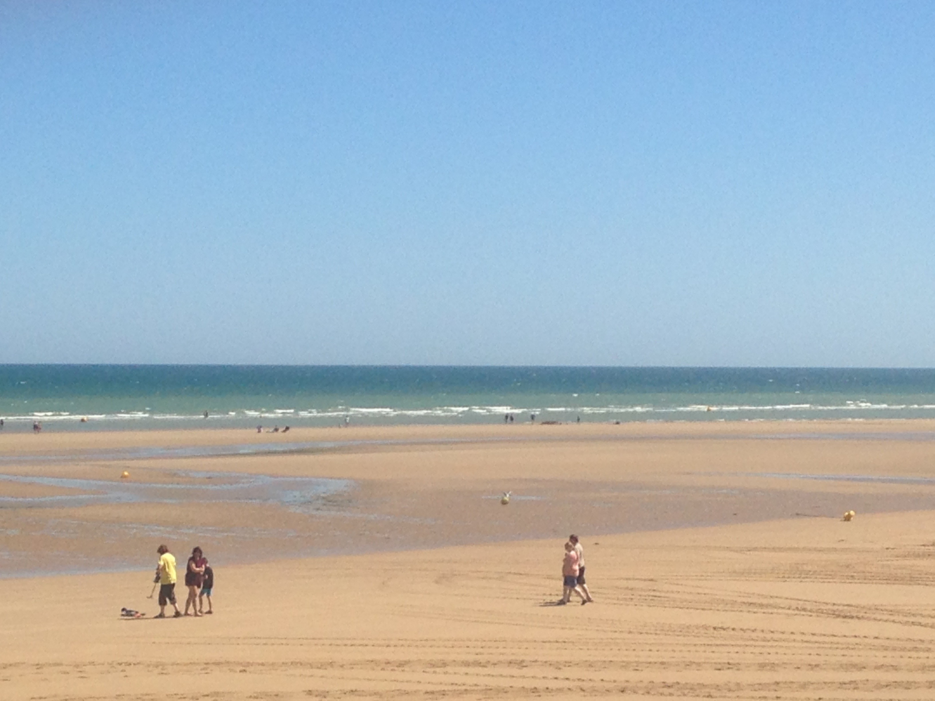 Omaha Beach in Normandy France